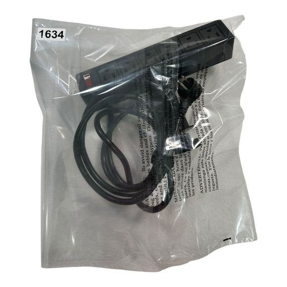 Clamp Power Strip Mountable 6 Outlet Surge Protector‎ Desktop Table Edge - Picture 7 of 7